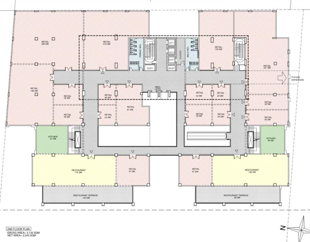 Second Floor Plan architectural drawing